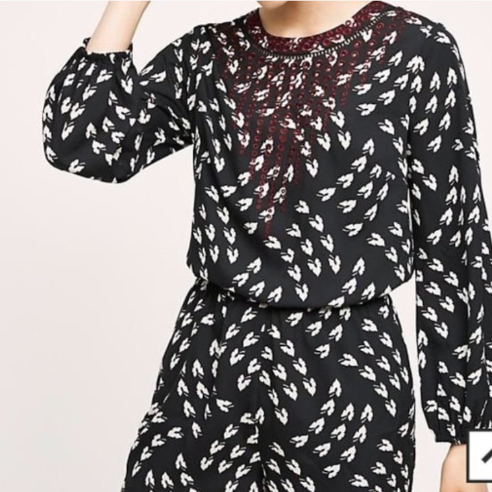 Anthropologie Ranna Gill Romper